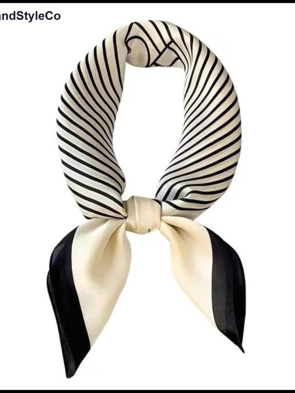100% Polyester Square Fashion Scarf Wrap 27.5x27.5in Hair Neck Headscarf